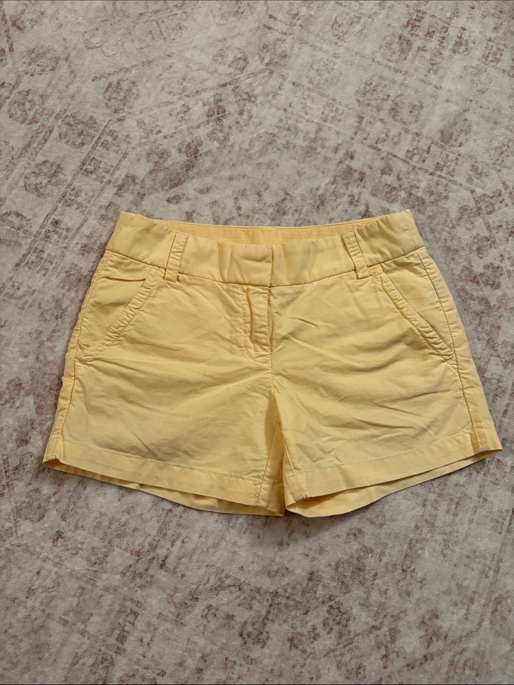 J. Crew Light Yellow Shorts